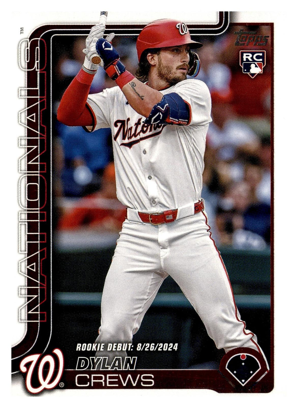 2025 Topps Update #US223 Dylan Crews front