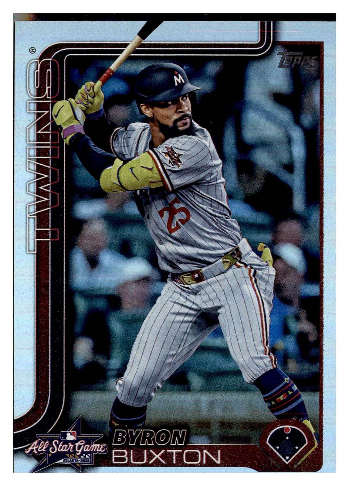 2025 Topps Update #ASG-24 Byron Buxton 2025 All-Star Game front