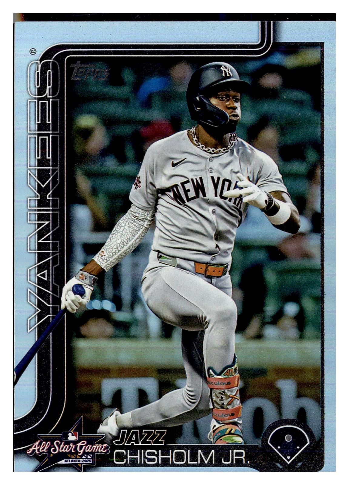 2025 Topps Chrome Update #ASGC-22 Jazz Chisholm Jr. 2025 All-Star Game front