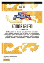 2025 Panini Crusade #96 Konnor Griffin back