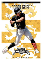 2025 Panini Crusade #96 Konnor Griffin front