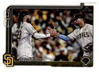 2025 Topps #389 Celly Stick: Dapping After the Dubs front