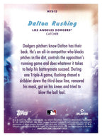 2025 Topps Update #MYS-13 Dalton Rushing Mystical back