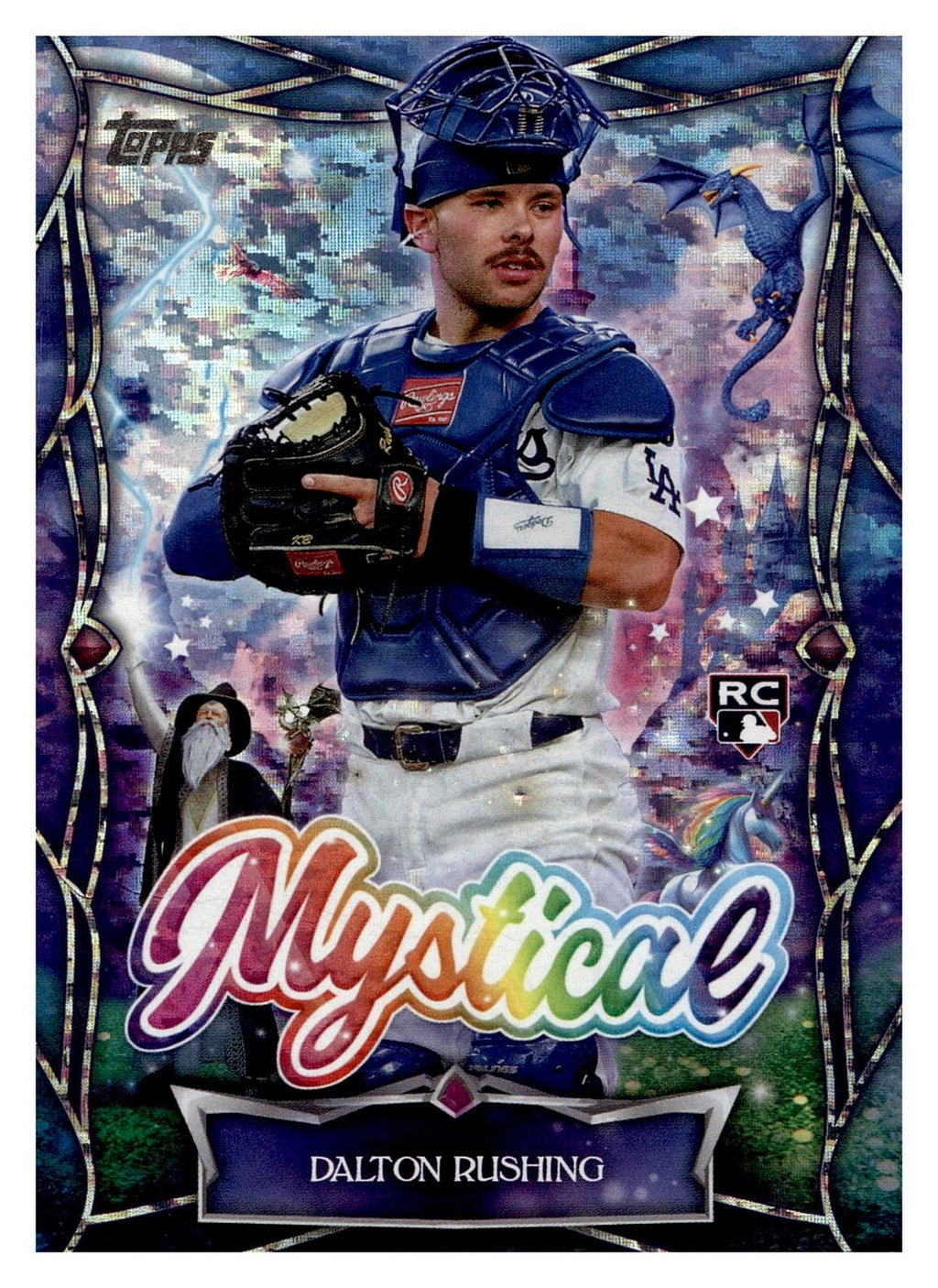 2025 Topps Update #MYS-13 Dalton Rushing Mystical front