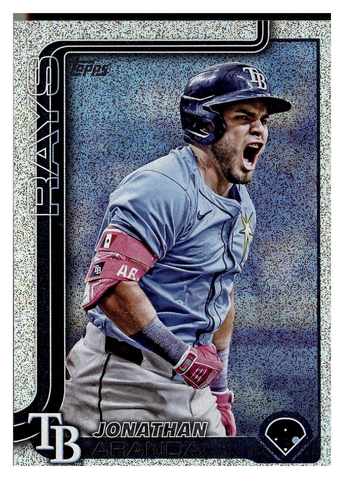 2025 Topps #678 Jonathan Aranda Sandglitter front