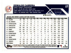2023 Topps Chrome #69 Oswaldo Cabrera back