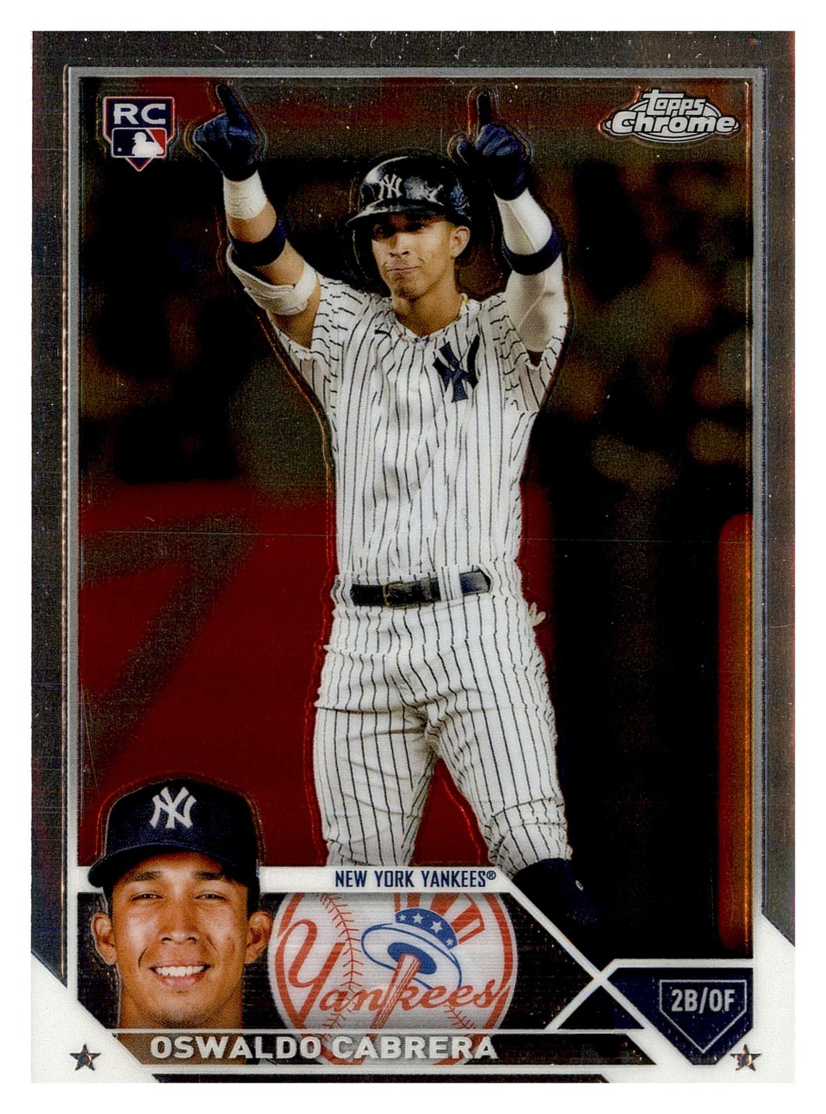 2023 Topps Chrome #69 Oswaldo Cabrera front