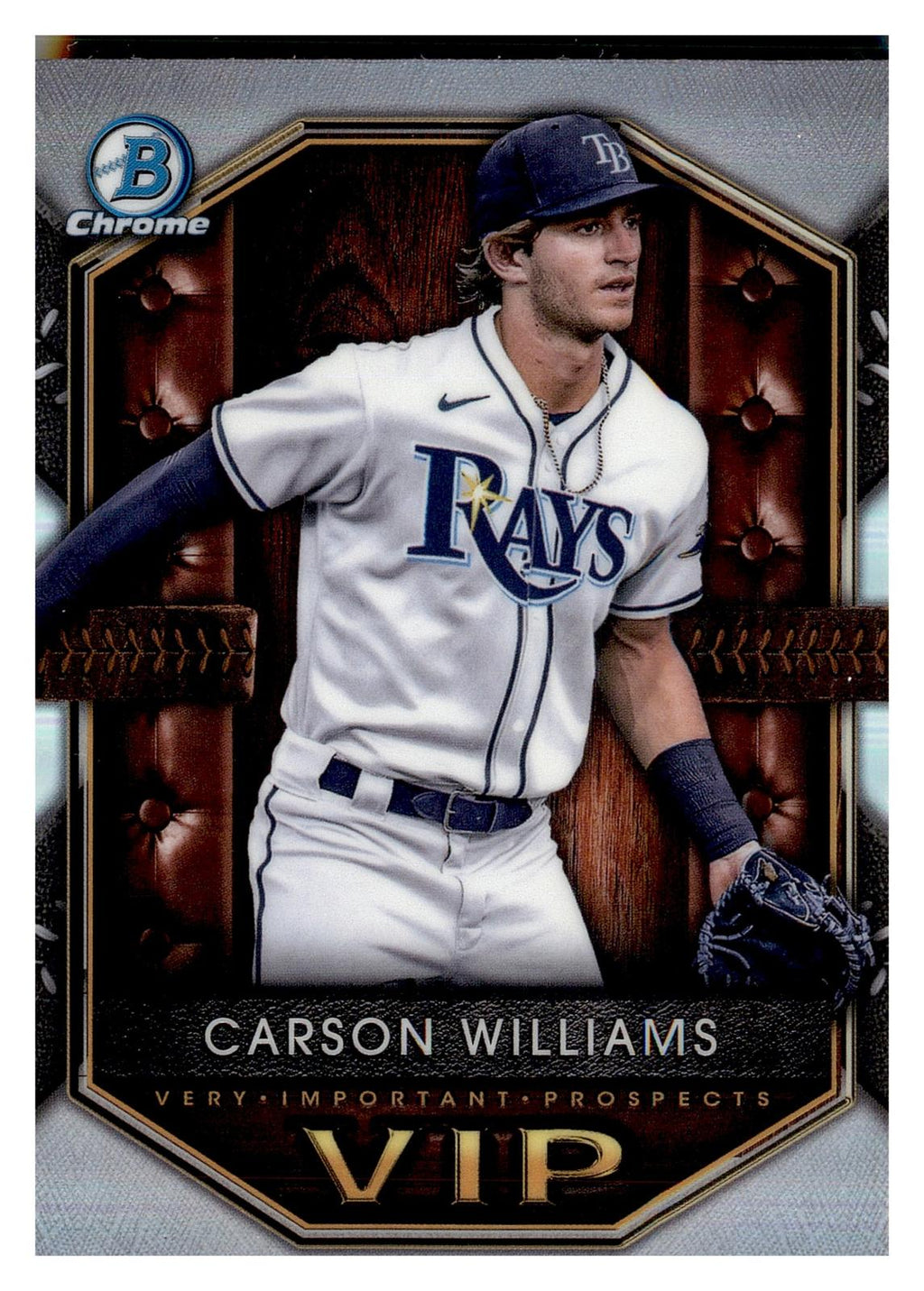 2025 Bowman #VIP-1 Carson Williams Very Important Prospects front