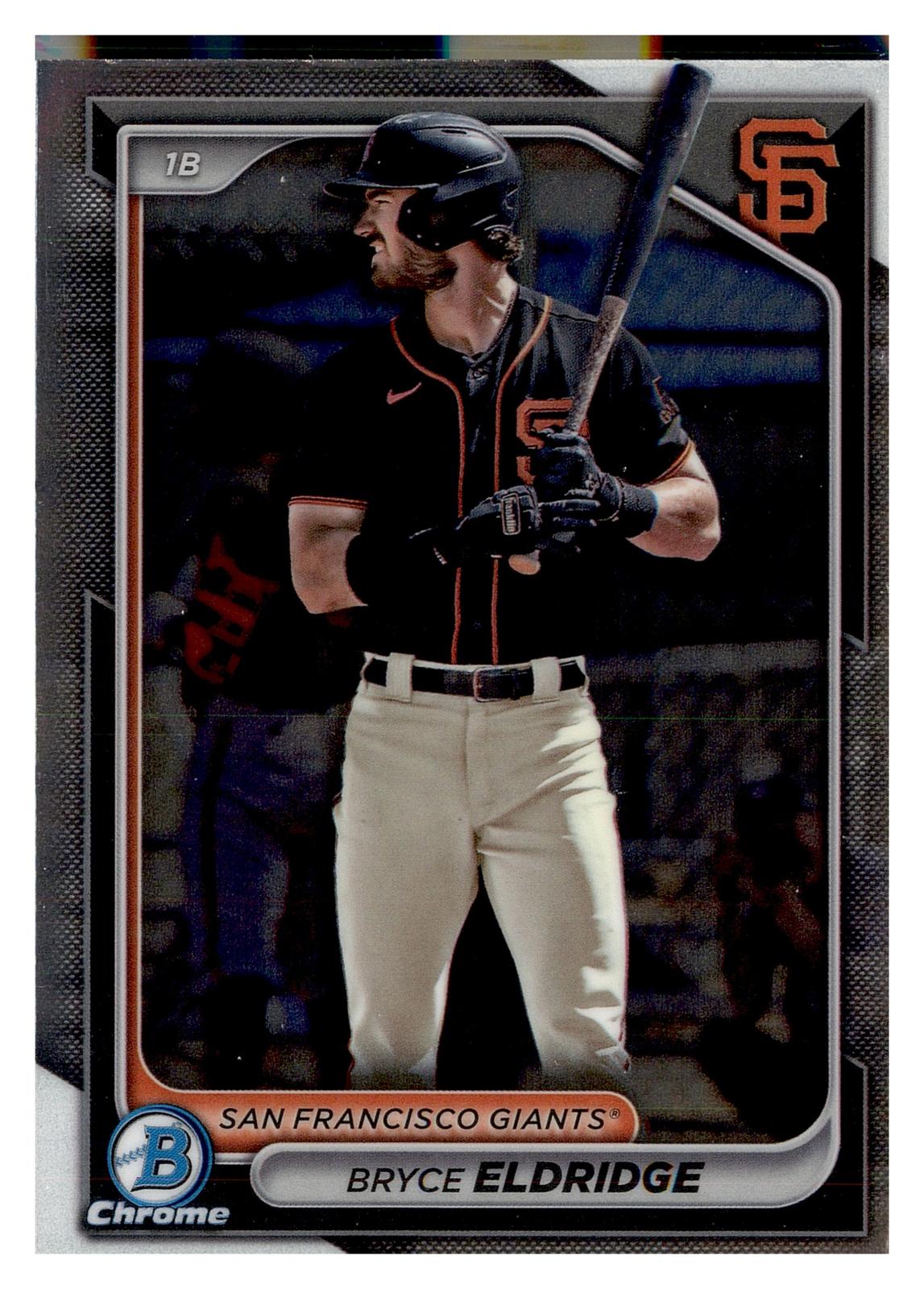 2024 Bowman Draft #BDC-48 Bryce Eldridge Chrome front