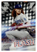 2020 Topps Chrome #FF-4 Dustin May Freshman Flash front
