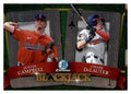 2022 Bowman Draft #BJ-8 Chase DeLauter / Justin Campbell Blackjack front