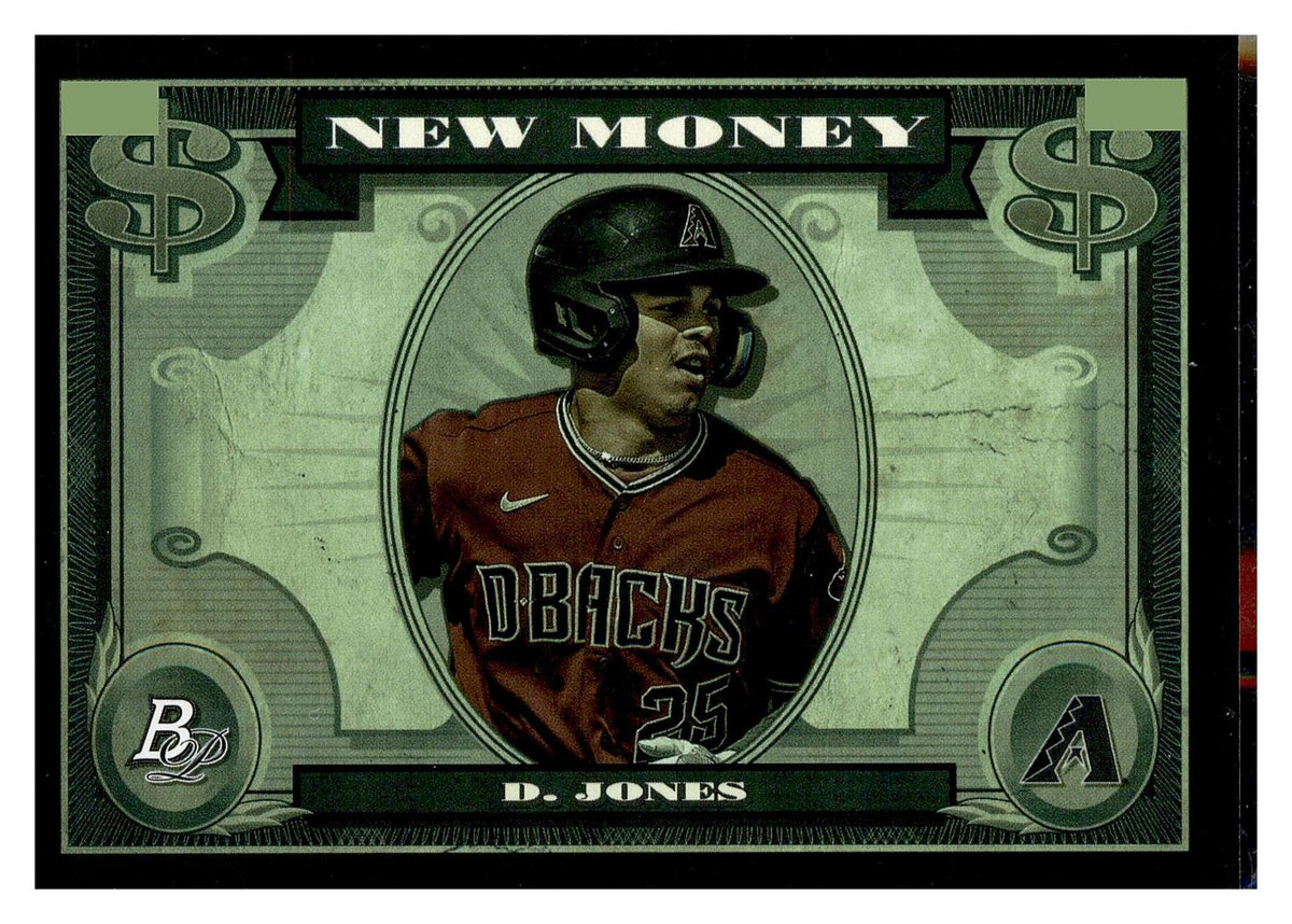 2023 Bowman Platinum #NM-9 Druw Jones New Money front