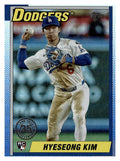 2025 Topps Update #U90-13 Hyeseong Kim 1990 Topps Baseball 35th Anniversary front