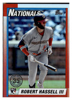 2025 Topps Update #U90-41 Robert Hassell III 1990 35th Anniv. front
