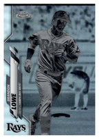 2020 Topps Chrome #119 Brandon Lowe Negative Refractor front