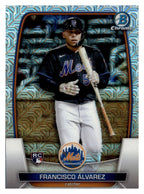 2023 Bowman #49 Francisco Álvarez Mojo Refractor front