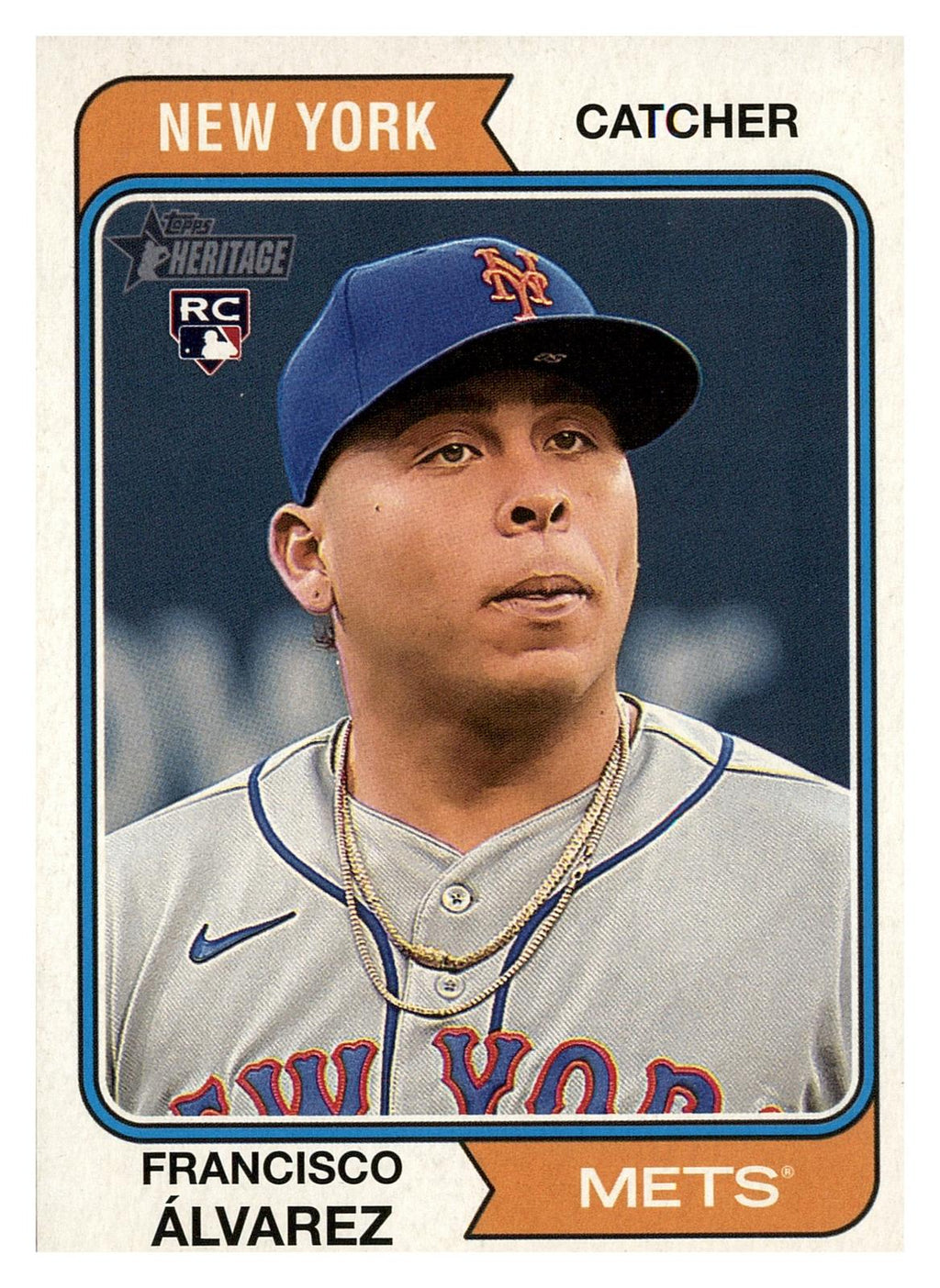 2023 Topps Heritage #388 Francisco Álvarez front