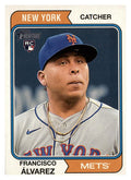 2023 Topps Heritage #388 Francisco Álvarez front