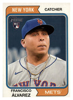 2023 Topps Heritage #388 Francisco Álvarez front