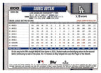 2026 Topps #200 Shohei Ohtani back
