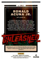 2021 Donruss Optic #UNL3 Ronald Acuna Jr. Unleashed back