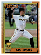 2025 Topps Chrome #90CB-13 Paul Skenes 1990 Topps Baseball 35th Anniversary front