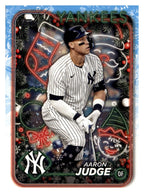 2024 Topps Holiday #H99 Aaron Judge front