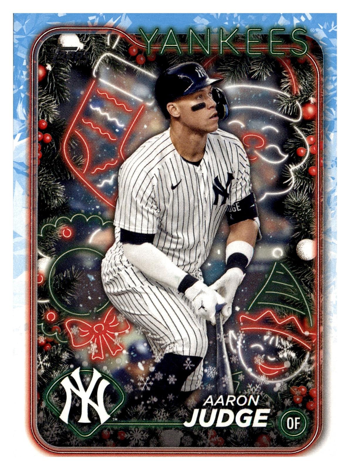 2024 Topps Holiday #H99 Aaron Judge front
