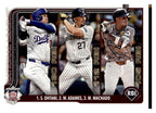 2025 Topps #86 National League Leaders RBI (Shohei Ohtani /Adames/Machado) front