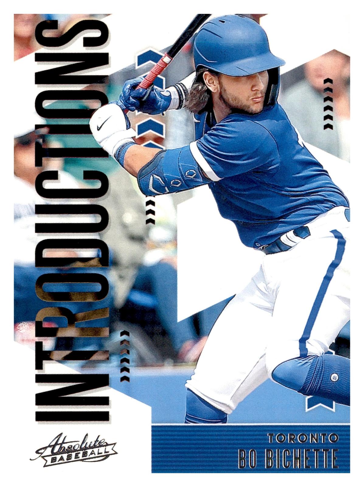 2020 Panini Absolute #INT15 Bo Bichette Introductions