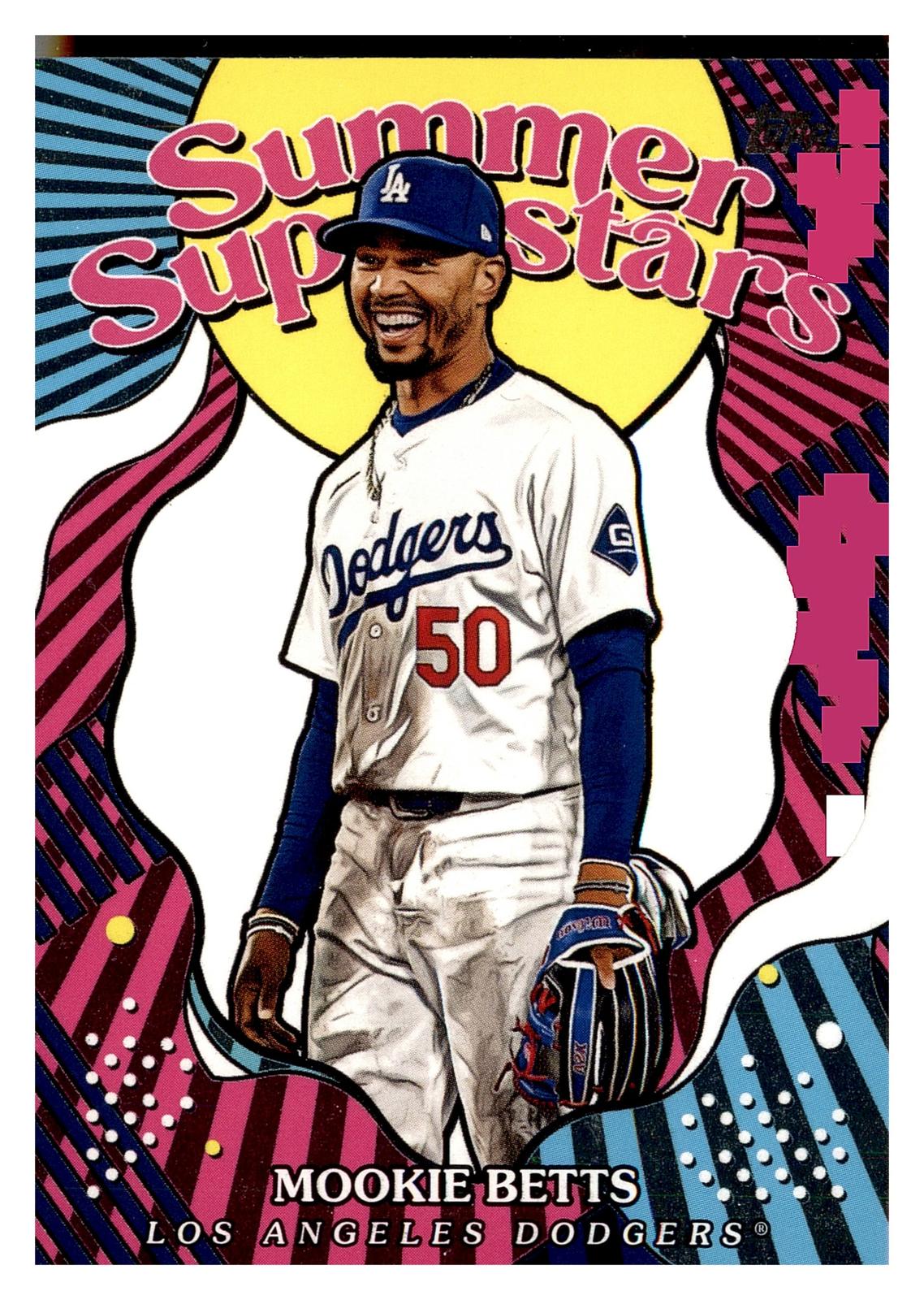 2025 Topps #SS-20 Mookie Betts Summer Superstars