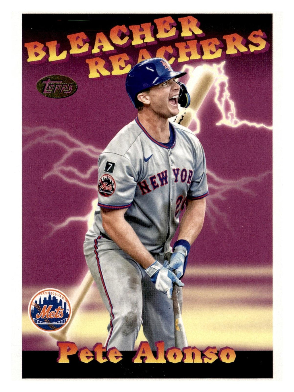 2025 Topps Update #BR-10 Pete Alonso Bleacher Reachers
