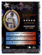 2022 Stadium Club Chrome #RL-2 Juan Soto Trophy Hunters