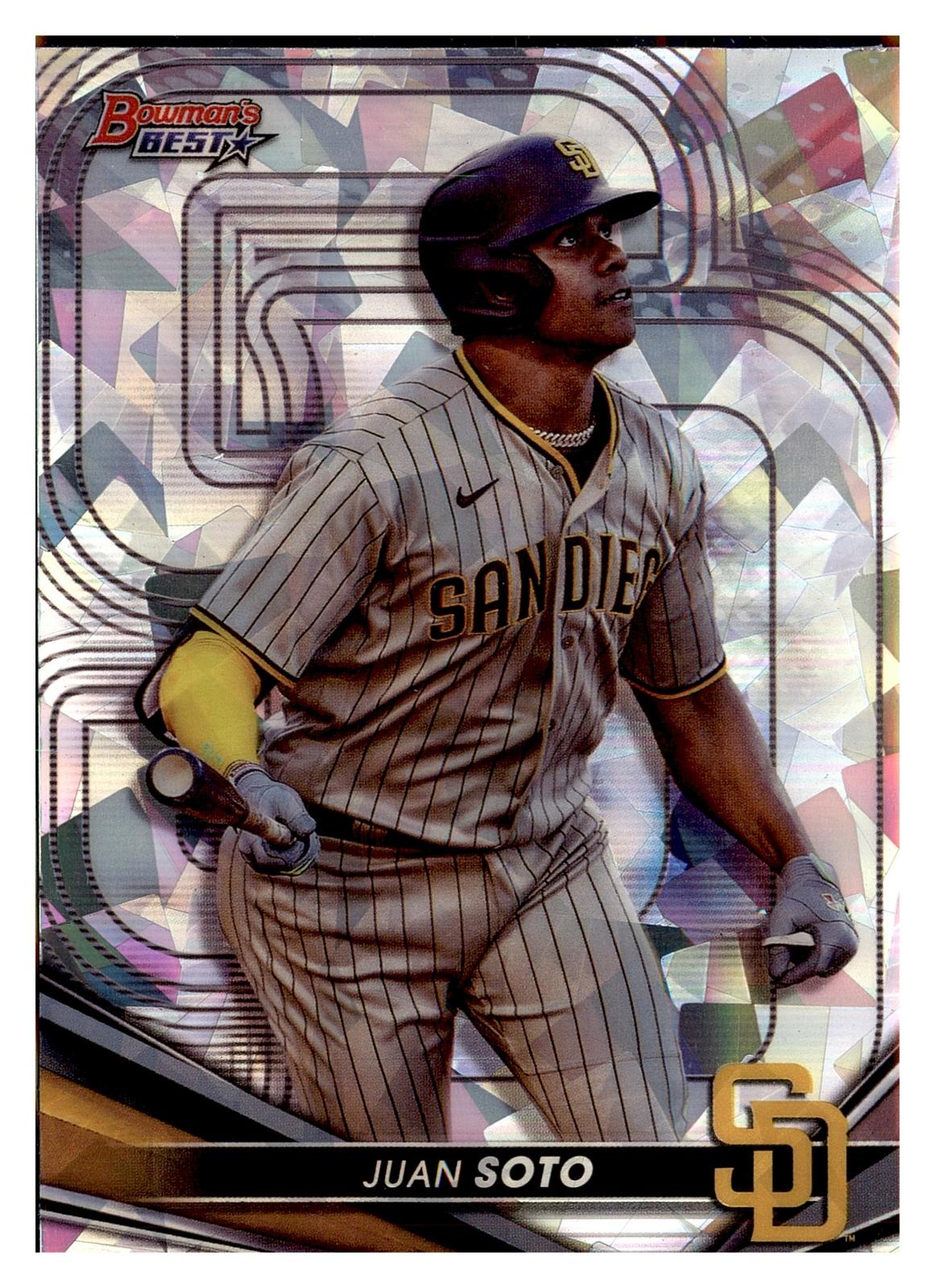 2022 Bowman's Best #27 Juan Soto Atomic Refractor