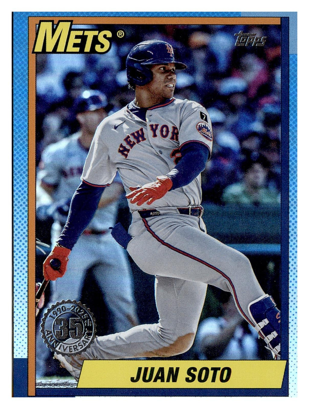 2025 Topps Update #U90-26 Juan Soto 1990 Topps Baseball 35th Anniversary