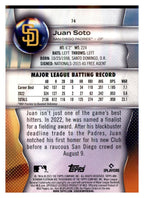 2023 Bowman Platinum #74 Juan Soto