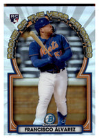 2023 Bowman Chrome #ROYF-2 Francisco Alvarez Rookie of the Year Favorites
