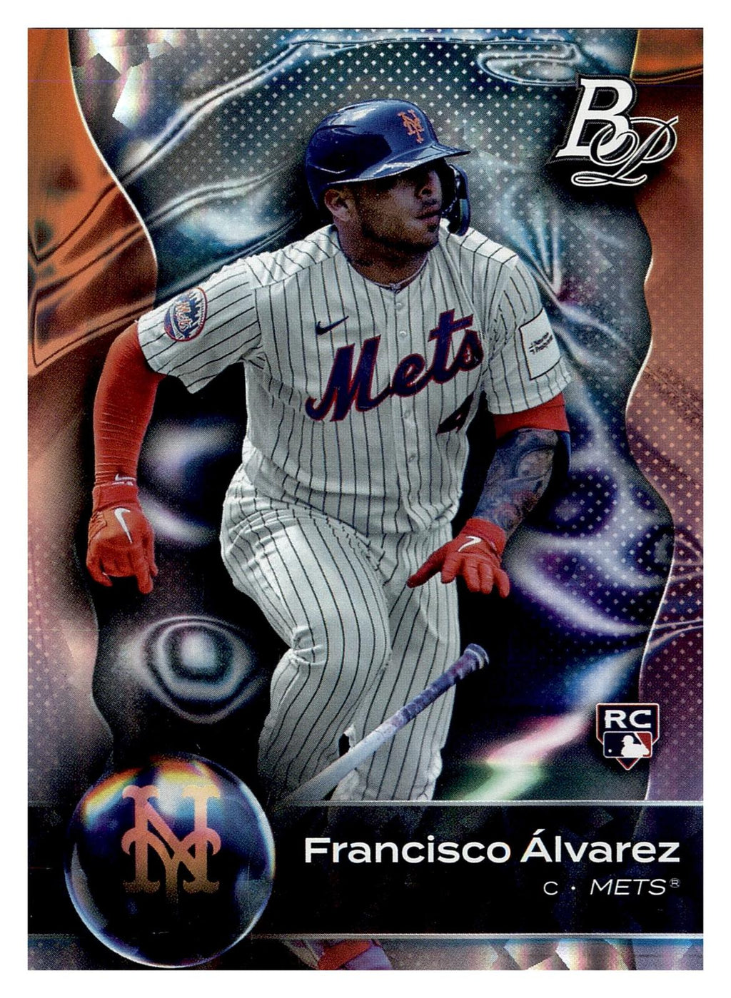 2023 Bowman Platinum #36 Francisco Álvarez Ice Foil RC