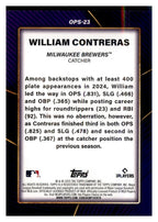 2025 Topps #OPS-23 William Contreras OPS Leaders