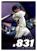 2025 Topps #OPS-23 William Contreras OPS Leaders