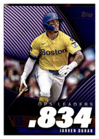 2025 Topps #OPS-22 Jarren Duran OPS Leaders