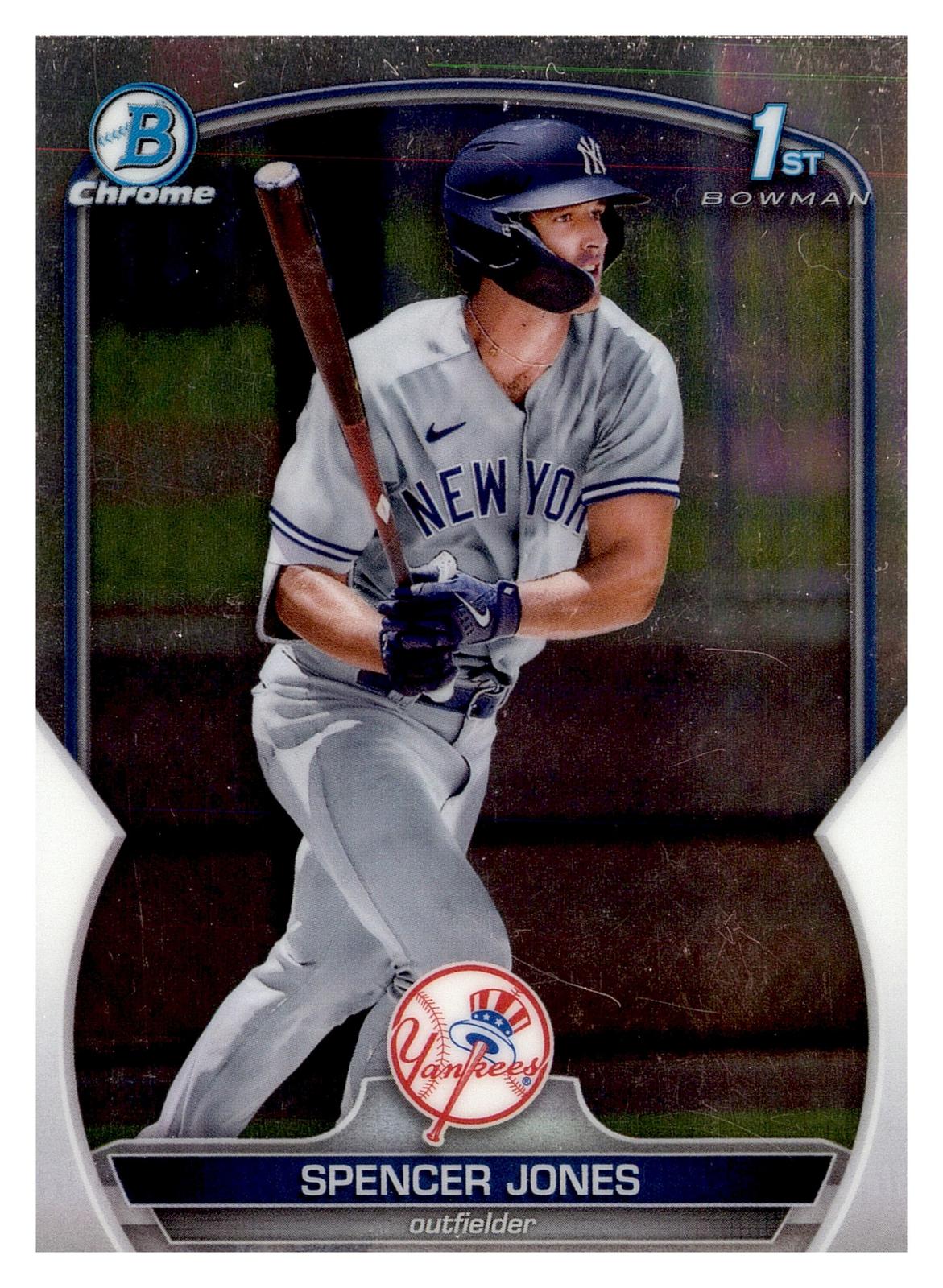 2023 Bowman #BCP-139 Spencer Jones Chrome Prospects