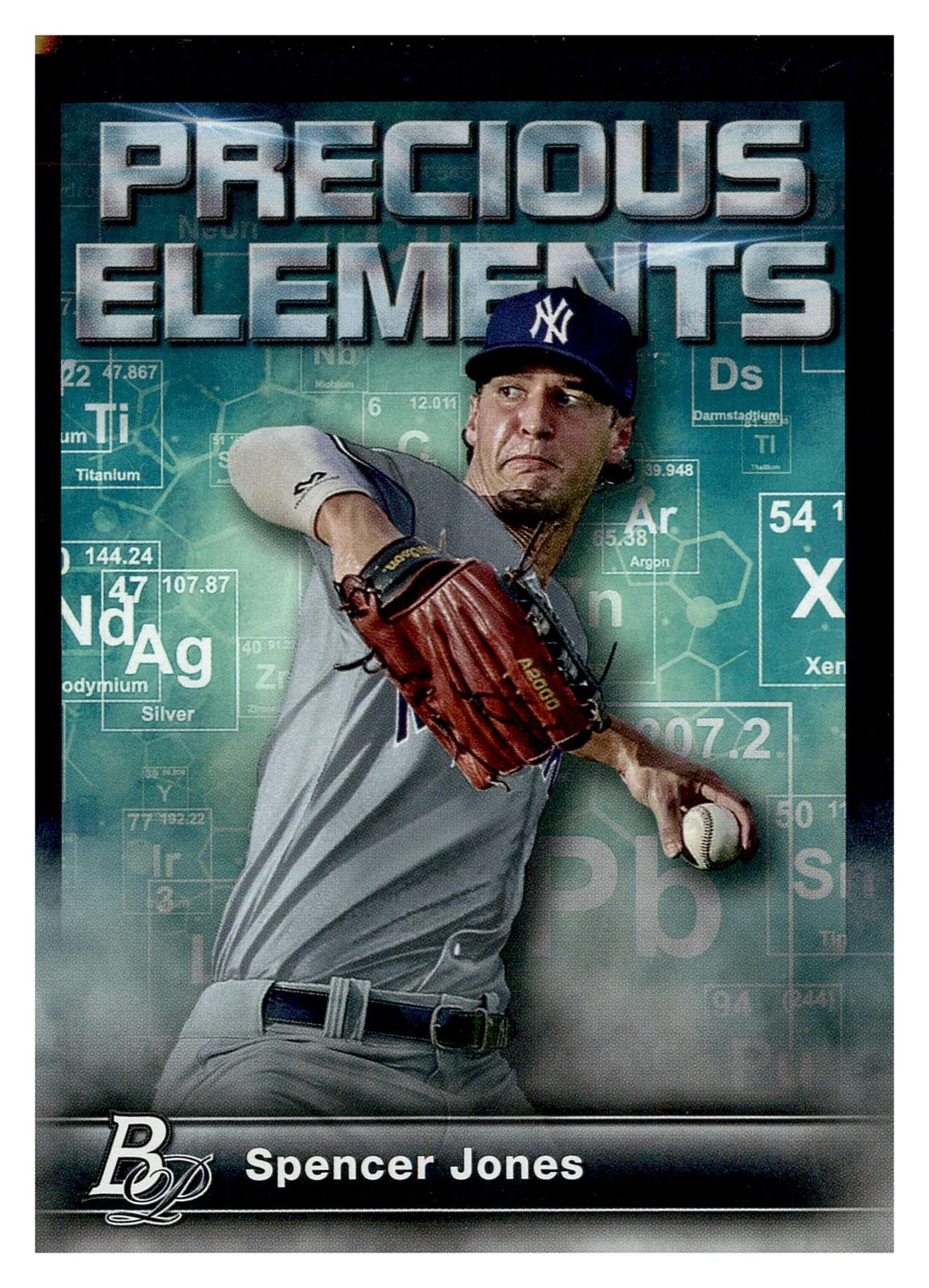 2023 Bowman Platinum #PE-15 Spencer Jones Precious Elements