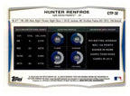2014 Bowman Draft #CTP-32 Hunter Renfroe Chrome Top Prospects Refractor