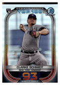 2021 Bowman #BTP-93 Clarke Schmidt Chrome Bowman Scouts Top 100