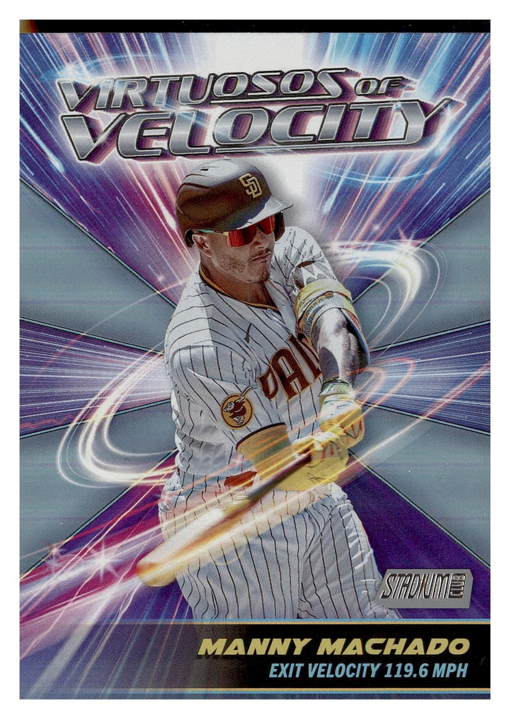 2024 Stadium Club #VV-21 Manny Machado Virtuosos of Velocity