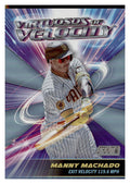 2024 Stadium Club #VV-21 Manny Machado Virtuosos of Velocity