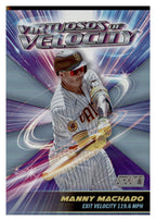 2024 Stadium Club #VV-21 Manny Machado Virtuosos of Velocity