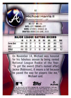 2023 Bowman Platinum #92 Michael Harris II Ice Foil RC