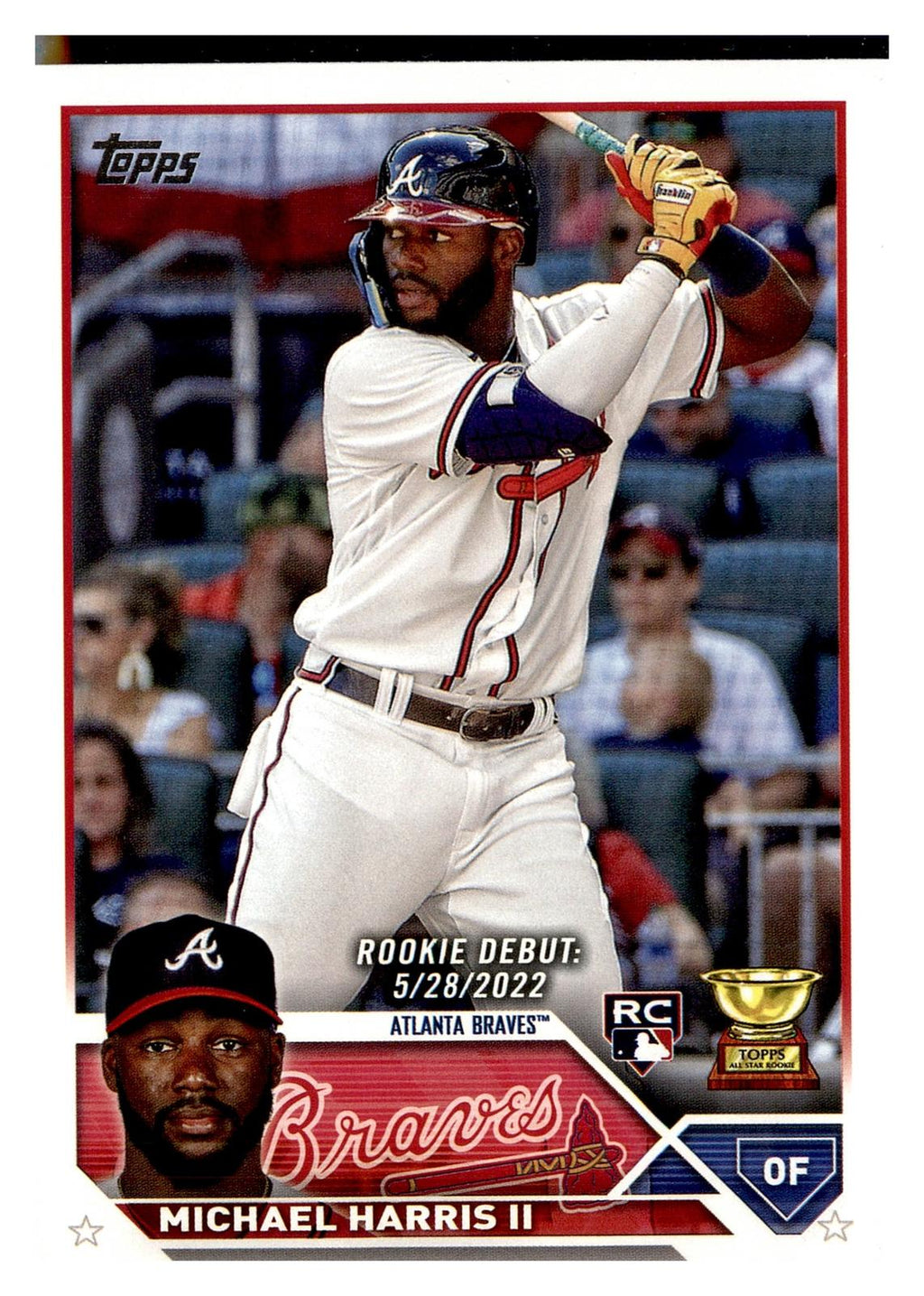 2023 Topps Update #US225 Michael Harris II Topps All-Star Rookie